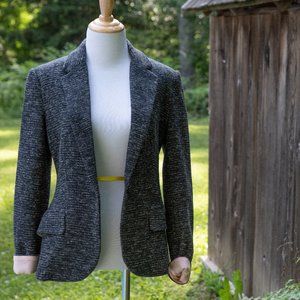 Anthropologie Cartonnier Blazer Size XS Blue Gray